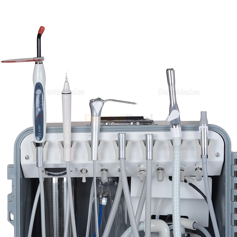 Dynamic&reg; DU852 Portable Dental Unit with Curing light & Scaler Handpiece